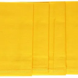 QUEERY Cotton Handkerchiefs Hanky For Men ["Yellow"] Handkerchief image 4