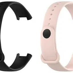 AIFEI PACK OF 2 Soft Silicone Classic Strap Bands for Redmi Smart Band Pro Smart Watch Only, Comfort and Flexible Straps for Men Women and Boys & Girl Smart Band Strap-picture-11