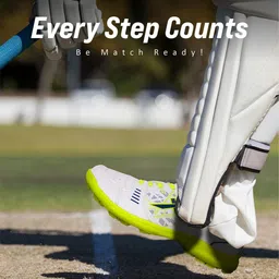 vector x Blaster 22Y Synthetic Leather Upper & Mesh | PVC & Rubber Sole Cricket Shoes For Men image 5