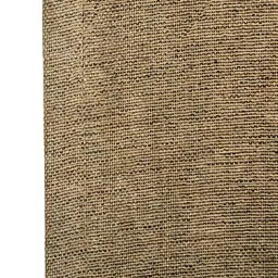 THE CONVERSION Brown Jute Cotton Room Darkening Window Curtain image 4