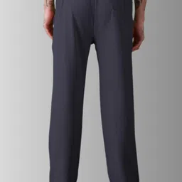 metronaut Solid Men Grey Track Pants image 2