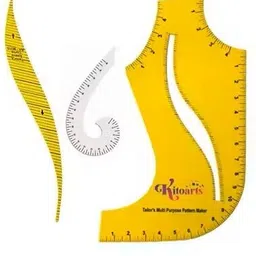 TRENDY TAILORING NEW PATTERNS COMBO OF 3 SCALES Tailor Chalk-image-1