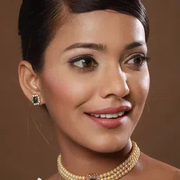 Anouk Gold-Plated Stone-Studded & Beaded Jewellery Set-picture-18