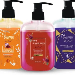 lenatura Le Pura Combo of Saffron + Aromatic + Rose(Pack of 3) 250 ml Each Hand Wash-picture-13
