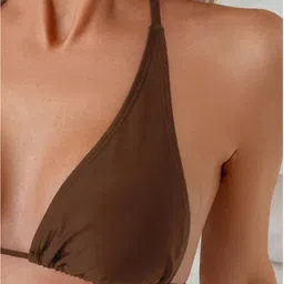 nvyari Self Design Women Bikini Brown Swimsuit image 4