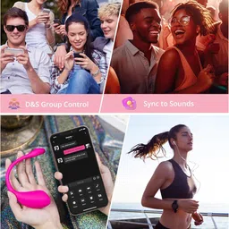 agley Sexy Vibrator Massager for Full Body Pain Relief – App Control & 10 Speed Modes image 3