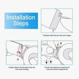 ARSH Mesh Bracelet Band Only Compatible With boAt Xtend Smartwatch 20 mm Stainless Steel Watch Strap image 5