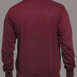 reya Men Full Sleeve Solid Hooded Sweatshirt image 2