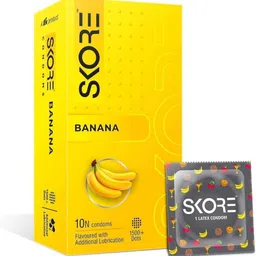 skore Banana Flavour / 1500+ Dotted Condom-picture-12