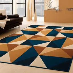 samjeeda handloom carpets 150 cm X 210 Polyester Carpet-picture-27