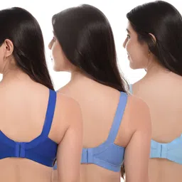 teenplus Pack of 3 Women Everyday Non Padded Bra image 2