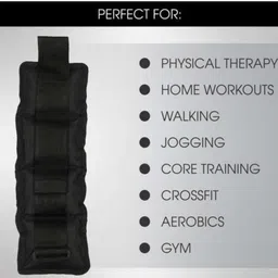 wellsetgo Physiotherapy equipments weight cuffs 1.5 KG Weight Cuffs | Pack Of 1 | Ankle Support image 2