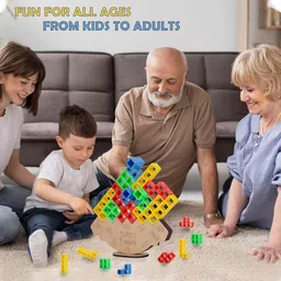 zuuluzrs Original Tetra Tower Blocks Balance Game For Family Fun image 5