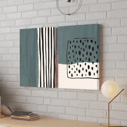 art street Mandala Chakra Multicolour Synthetic Wood Framed Canvas Art Print image 1