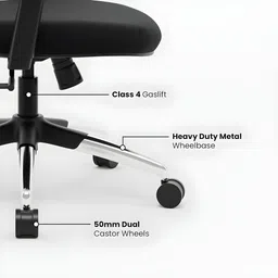 dsr 162-Jazz High Back Ergonomic Office Chair, Adjustable Height, Comfortable Chair Mesh Office Adjustable Arm Chair image 2