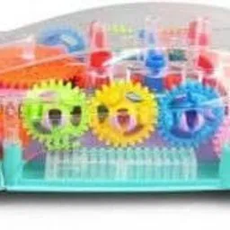 toyvala Transparent Musical Concept Racing Car with 3D Flashing LED Lights for Kids-54 image 1