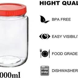 aanami Glass Pickle Jar - 1000 ml image 4