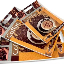 Melamine Serving Tray, High Quality (Small, Medium and Large Size) Ocean Series Tray-image-50