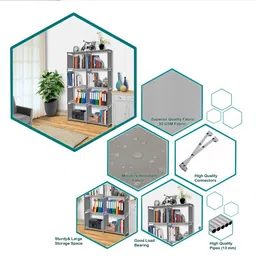 nextwave Metal Open Book Shelf image 5