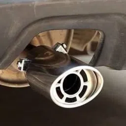 airsky Universal Fit Car Straight Oval Shaped Exhaust Tail Muffler Tip Pipe Car Silencer image 2