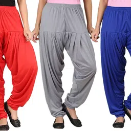 just try fashion Solid Viscose Women Harem Pants-picture-20
