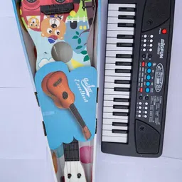 Combo 37 Key Electric Piano Keyboard & Guitar 4-String Music Learning Toys-image-39