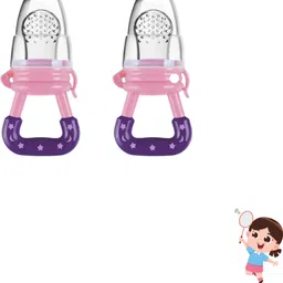 aapni dukan SST Sales Baby Food And Fruit Nibbler & Pacifier Teether BPA Free Nibbler TH60 Feeder-picture-20