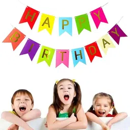 zip zoop Printed Happy Birthday Decoration Items | Bday Decoration Full Set Kit | Birthday Items Balloon image 3