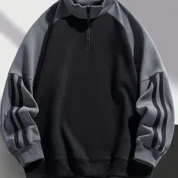 the modern soul Men Full Sleeve Color Block Sweatshirt-picture-17