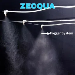 zecqua 10 meter Fogger PIpe Setup 5 pcs nozzel for Home/Mist Cooling Syste 100 L Hose-end Sprayer image 5