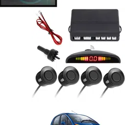 maties Universal Black 4pcs Reverse Parking Safety Sensor For Car-190 Black Waterproof Parking Sesnor With Led Display For Vehicle -190 Parking Sensor-picture-16