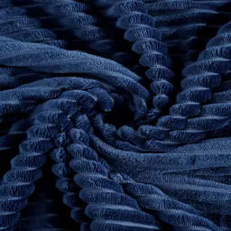 fabinaliv Blue wool Striped 450 GSM Double Bed Comforter image 4