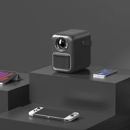 WANBO T6R Max Native Full HD (7000 lm / 2 Speaker / Wireless / Remote Controller) 4K HDR, Android 9.0 Fully Automatic | Dust Proof | 10 Watt Hi-Fi Speaker | Dual WiFi, BT | 250" Max Screen Projector image 5