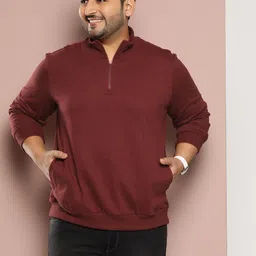 sztori Men Full Sleeve Solid Sweatshirt image 3