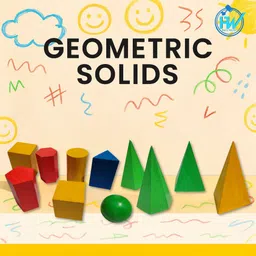 harfi works Wooden Geometric Shapes 12-Piece Set for Students & Teacherssize 6x4 inch image 3