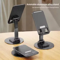 FwellT Mobile Stand 360 Rotation Height & Angle Adjustable for Phone & Tablet-M11 Mobile Holder image 3