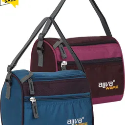 blue star luggage TM-02 (COMBO OF 2) High-Quality Tiffin Bag Waterproof Lunch Bag-picture-24
