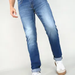 pepe jeans Men Slim Mid Rise Blue Jeans-picture-12