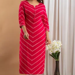 areeh Women Chikan Embroidery Viscose Rayon Straight Kurta-picture-25