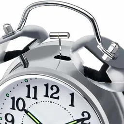 kh store Digital Silver Clock image 3