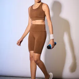 COLOR CAPITAL Pack Of 4 High Rise Antimicrobial Sports Tights image 2