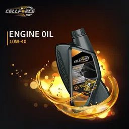 cellforce 10W40 SF Engine Oil for Motorcycles High Performance Engine Oil image 3