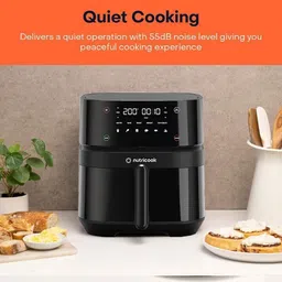 nutricook Nutri cook 1700W, Touch Control Panel with 10 Preset Functions, Black, Air Fryer image 3