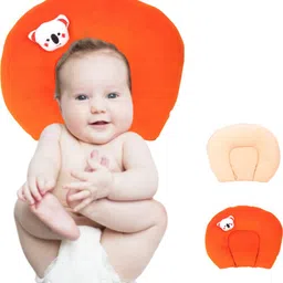 white bubble Rai Dana Baby Pillow, Newborn Head Shaper Anti Flat Takiya Mustard Seeds Solid Baby Pillow Pack of 1-picture-14