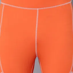 jump usa Striped Men Orange Tights image 3