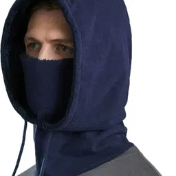 fio fashionio Blue Helmet Skull Cap for Men & Women-picture-18