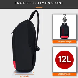 straplt SCHOOL/COLLEGE/OFFICE SMART BACKPACK TRAVEL BUSINESS OFFICE BACK Waterproof Backpack image 5