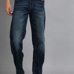 u.s. polo assn. denim co. Men Regular Mid Rise Dark Blue Jeans-picture-10
