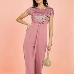 all about you Embellished Women Jumpsuit image 2