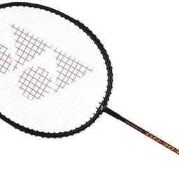 yonex GR 303i Black, Red Strung Badminton Racquet image 4